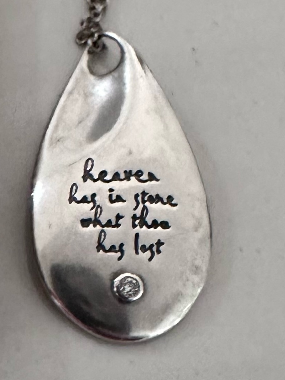 STERLING LAUREL ELLIOTT HEAVEN NECKLACE